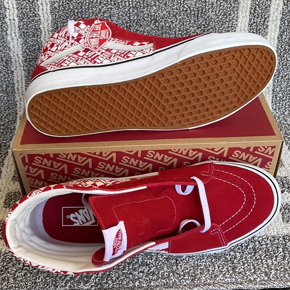 Vans Sk8-Hi Chilli Pepper Racing Red WMNS - Picture 5 of 16
